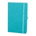 TURKUAZ KAPAKLI TARİHSİZ DEFTER (13X21 CM)