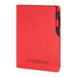 KIRMIZI KAPAKLI TARİHSİZ DEFTER (14,5X21 CM)