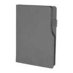 FÜME KAPAKLI TARİHSİZ DEFTER (14,5X21 CM)